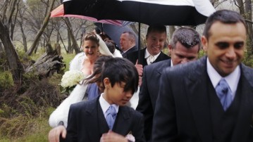 Wedding and Swinging Bridge